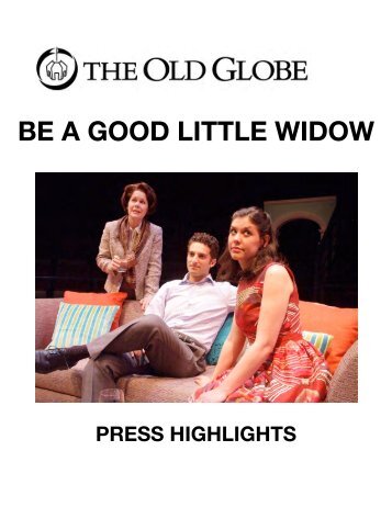 Be A Good Little Widow” at The Old Globe