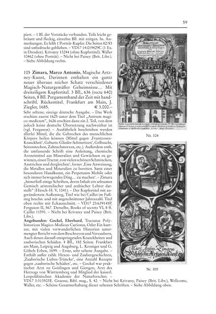 Katalog - Antiquariat Franz Siegle