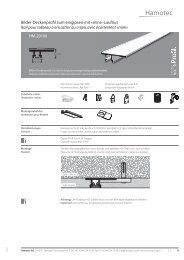 d'informations (PDF) - Hamotec AG