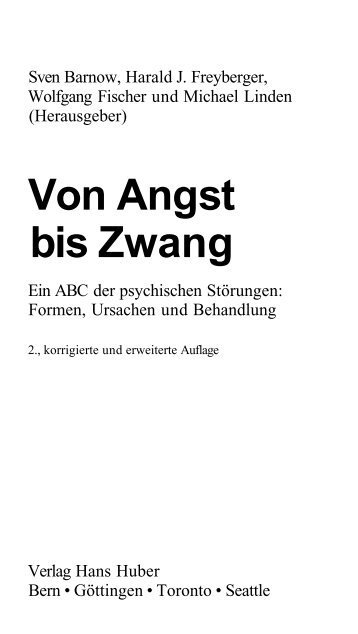 Von Angst bis Zwang