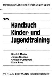 Handbuch Kinder und Jugendtraining