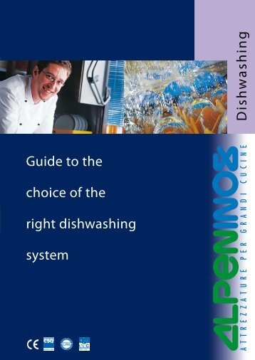 Guide to the choice of the right dishwashing system Dish w ashing