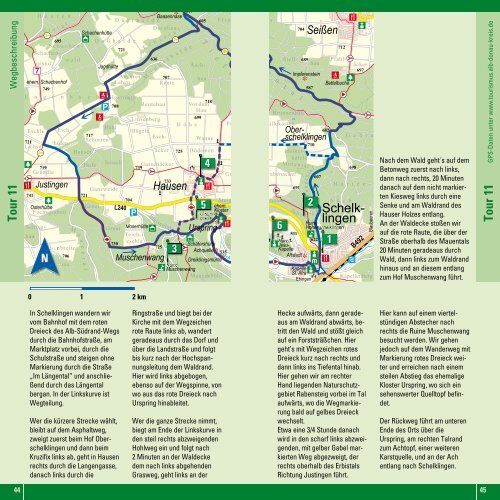 Tour 11 Vom Achtal ins Tiefental - Alb-Donau-Kreis Tourismus