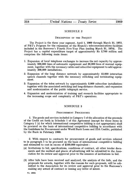 Treaty Series Recueil des Traites - United Nations Treaty Collection