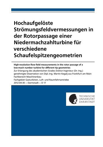 Download (49Mb) - tuprints - Technische Universität Darmstadt