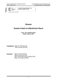 Glossar Soziale Arbeit im öffentlichen Raum - Verein Wiener ...