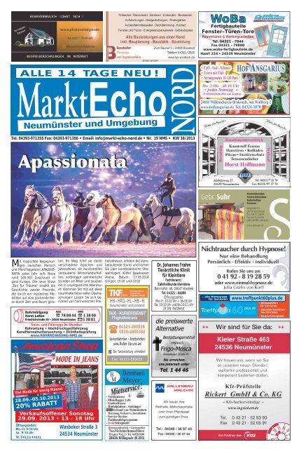 Apassionata - Markt Echo Nord