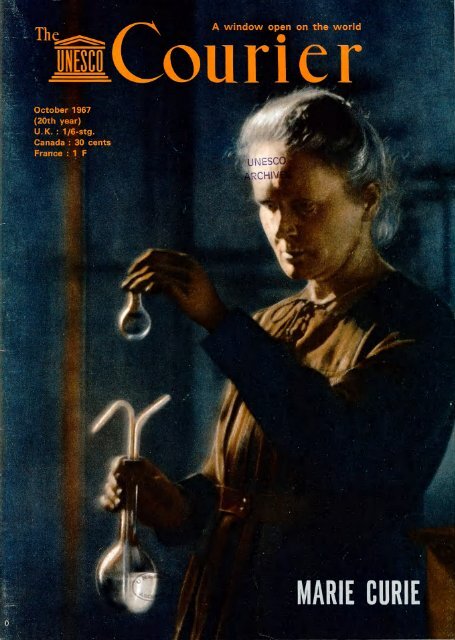 Marie Curie; The Unesco courier: a window ... - unesdoc - Unesco