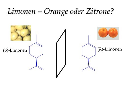 Chiralität – optische Aktivität – Stereoisomerie Enantiomere ...