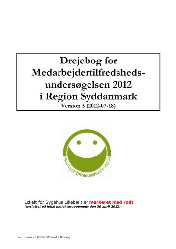 MTU2012 drejebog.pdf - InfoNet - Region Syddanmark