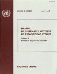 MANUAL DE SISTEMAS Y METODOS DE ESTADISTICAS VITALES