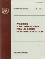 principios y recomendaciones para un sistema de estadisticas vitales