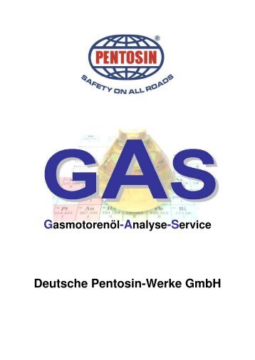 Gasmotorenöl-Analyse-Service - Deutsche Pentosin-Werke GmbH