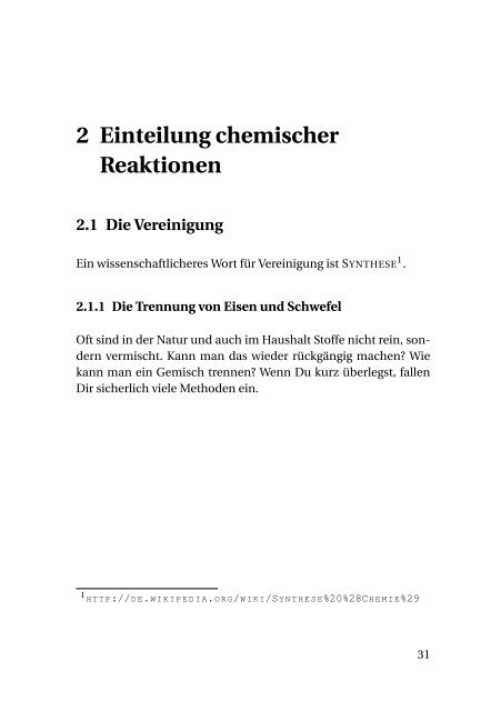 2 Einteilung chemischer Reaktionen - wikimedia.org