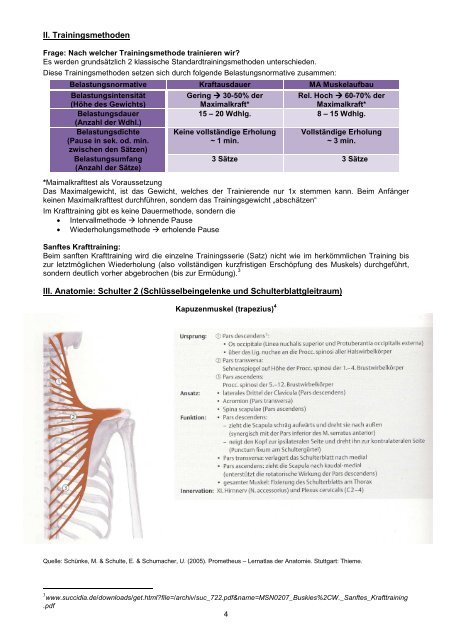 Protokoll der 4. Sitzung am 06.11.2008