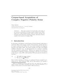 Corpus-based Acquisition of Complex Negative Polarity Items