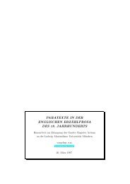 Paratexte in der englischen Erzählprosa des 18. Jahrhunderts