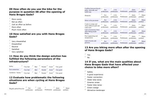 Aalborg Universitet Bike Infrastructures Report Silva, Victor ... - VBN