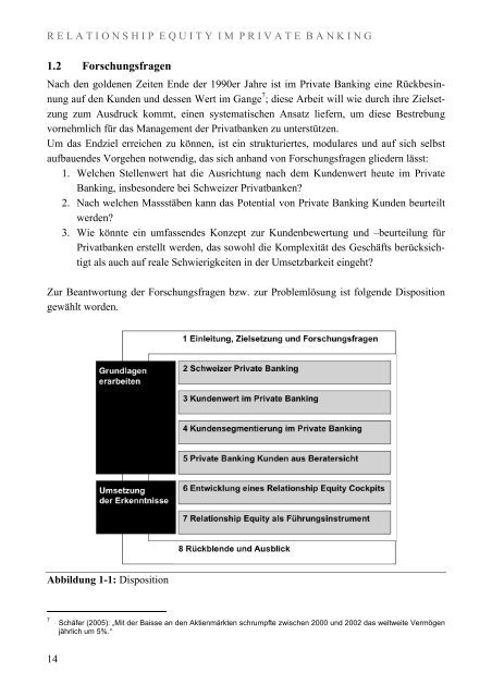 Relationship Equity im Private Banking - Universität St.Gallen