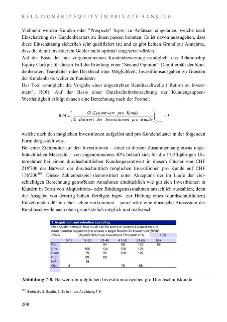 Relationship Equity im Private Banking - Universität St.Gallen