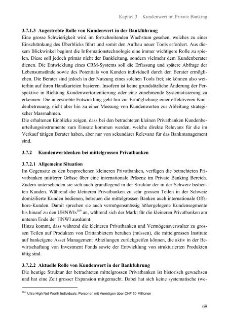 Relationship Equity im Private Banking - Universität St.Gallen