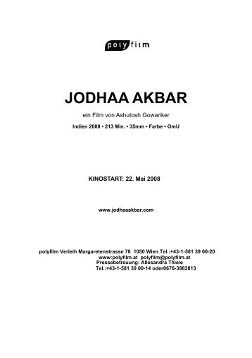 JODHAA AKBAR - Polyfilm