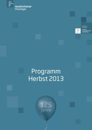 Programm Herbst 2013