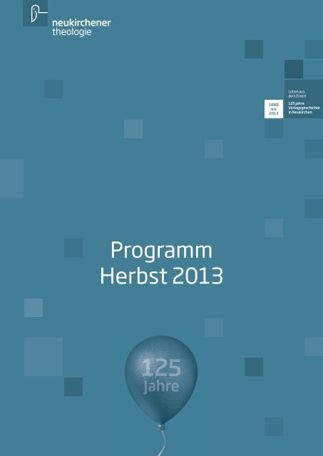 Programm Herbst 2013