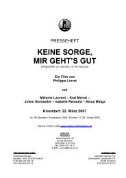 KEINE SORGE, MIR GEHT'S GUT - Polyfilm