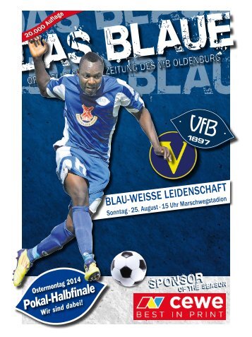 Das Blaue - Saison 2013/2014 #2 - VfB Oldenburg