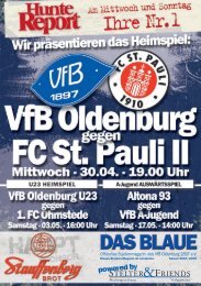 FC St. Pauli Amateure - VfB Oldenburg