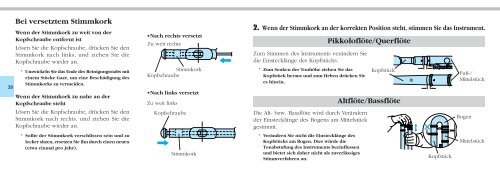 ピッコロ / フルート Piccolo/Flute Owner's Manual Pikkoloflöte ...