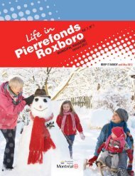 Life in Pierrefonds-Roxboro - Ville de Montréal