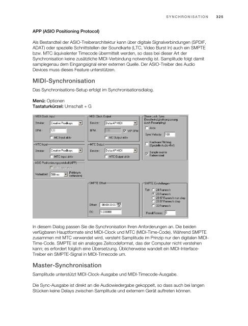 Samplitude Quickstart