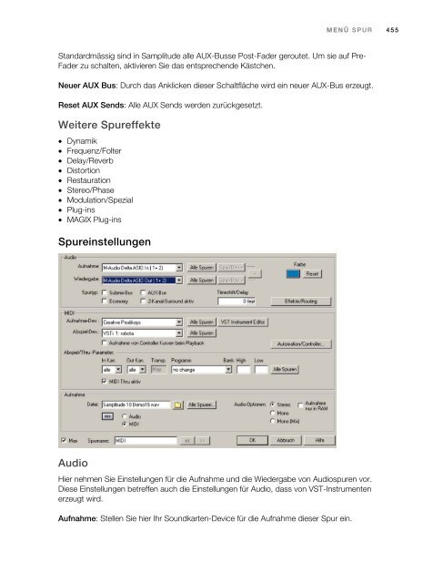 Samplitude Quickstart