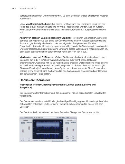 Samplitude Quickstart