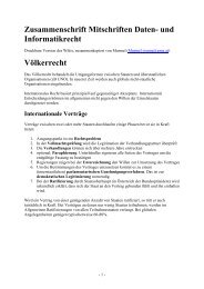 Zusammenschrift Mitschriften Daten- und Informatikrecht ... - VoWi