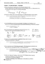 Instrumentelle Analytik Übungen - Blatt 4 - UV/VIS - IR ' Seite ...