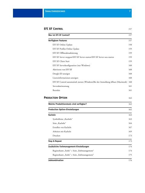 efi xf control