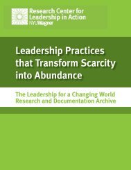 Leadership Practices that Transform Scarcity into Abundance