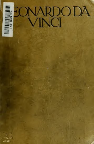 Leonardo da Vinci, der Denker, Forscher und ... - Warburg Institute