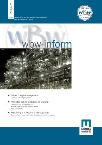 Download - WBW - Montanuniversität Leoben