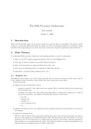 The 8088 Processor Architecture