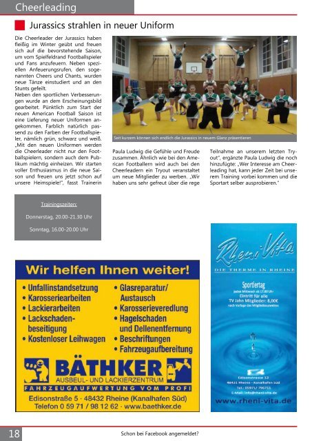 Reha Sport im TV Jahn