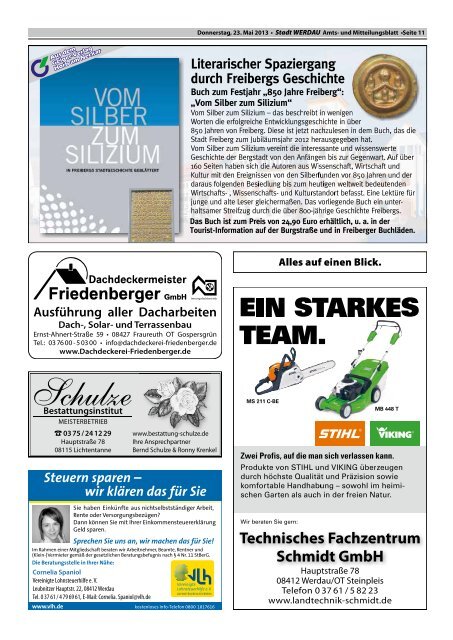 Amtsblatt Werdau 2013-05-23.pdf - Stadt Werdau