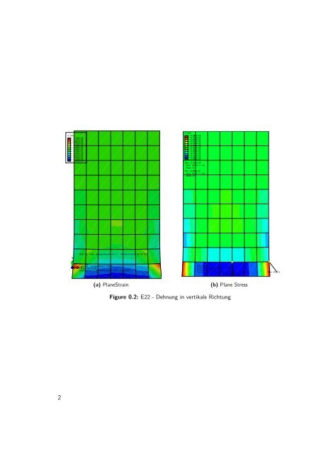 Figure 0.1: E11 - Dehnung in horizontale Richtung - CAD.de