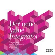 Einsichten aus der globalen Chief Financial Officer Studie ... - IBM