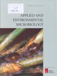 applied and environmental microbiology