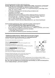 Attributionale Theorien: der Emotion, der Motivation, des Konflikts