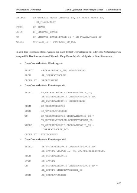 Projektgruppe Business Intelligence Applications and Evaluation ...